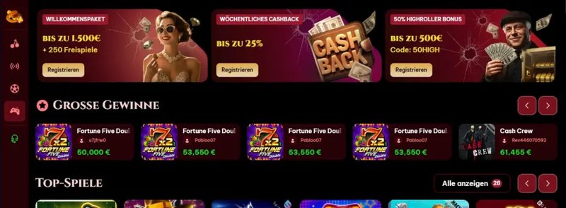 SpinoGambino Casino: Die besten Spieleautomaten und Boni für Deutschland in Germany